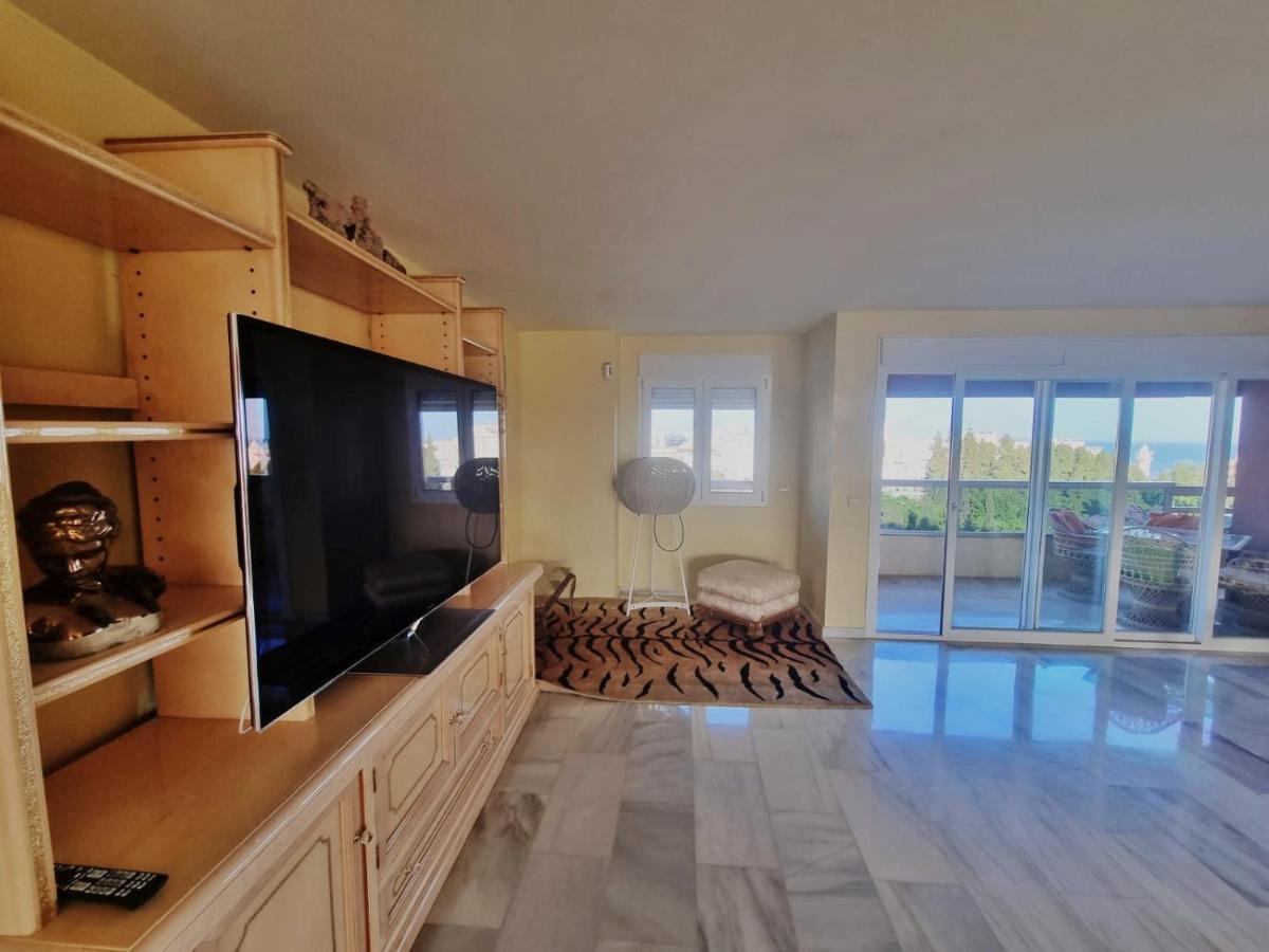 Penthouse With Private Pool, Hot Tub Jacuzzi With Sea Views And Chill-Out Zone, Close To The Sea มาร์เบยา ภายนอก รูปภาพ