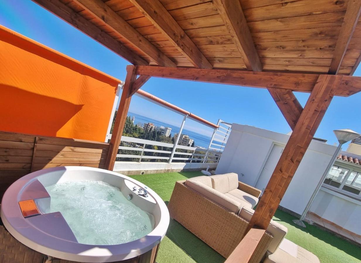 Penthouse With Private Pool, Hot Tub Jacuzzi With Sea Views And Chill-Out Zone, Close To The Sea มาร์เบยา ภายนอก รูปภาพ